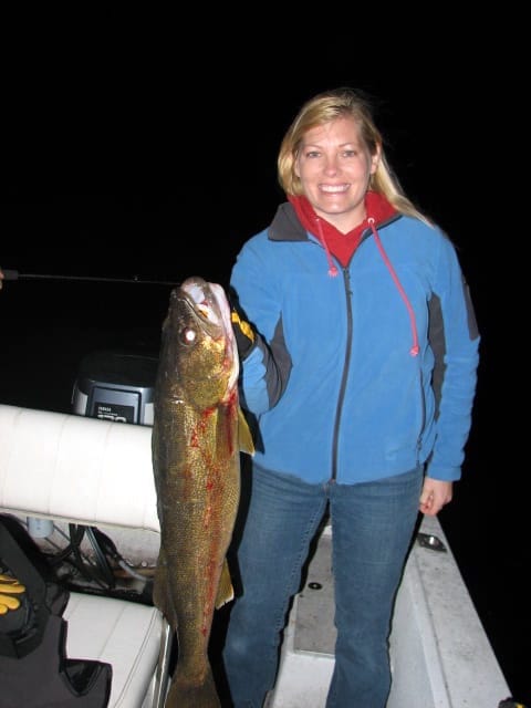 Night Fishing Walleye