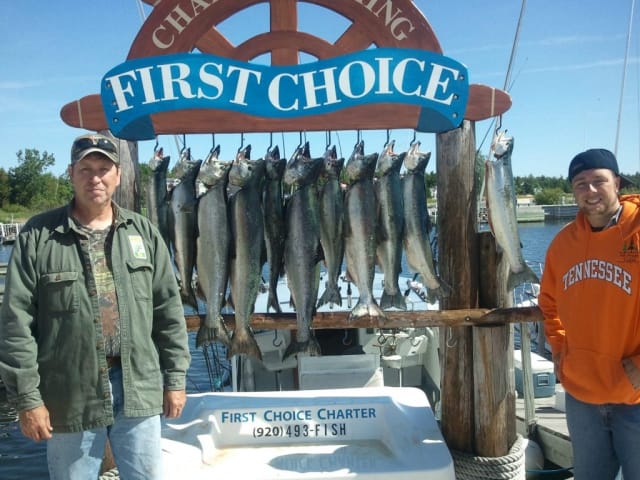 First Choice Charter Salmon Fishing