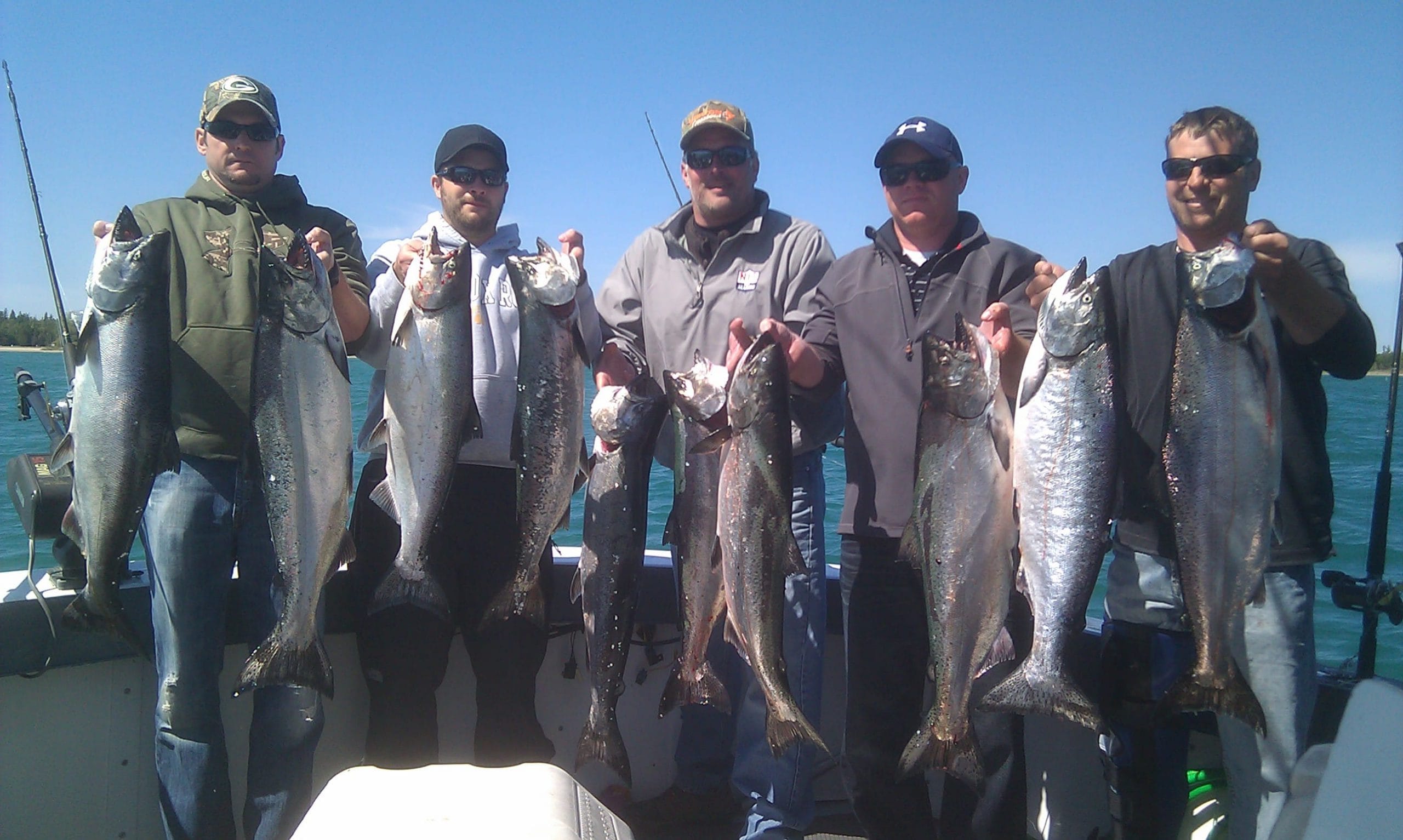 Salmon and Trout Charter Fishing in Door County