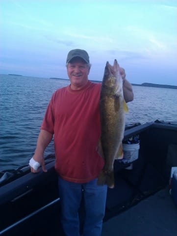 Walleye Charter Fishing Trip in Door County