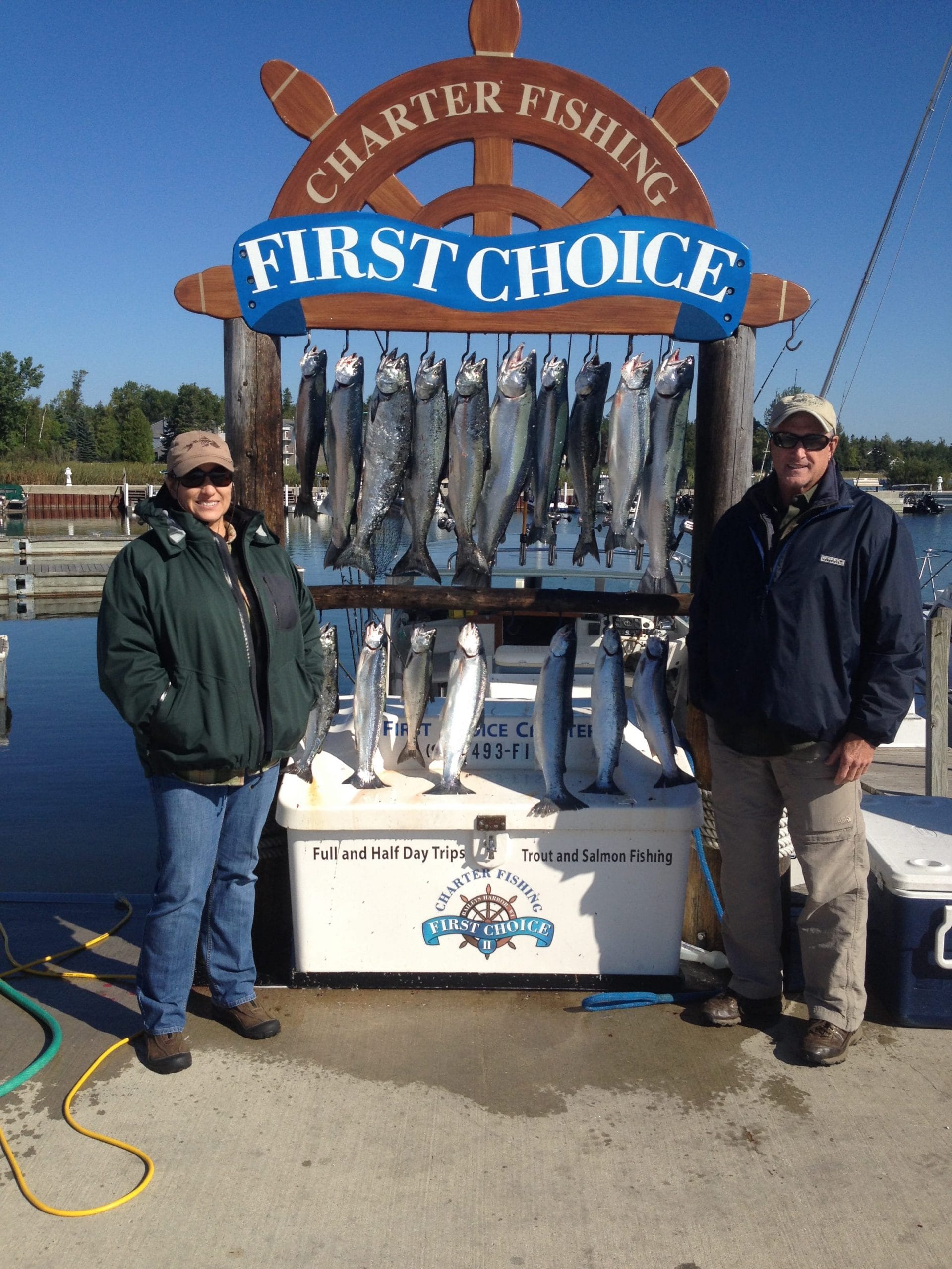 First choice charter fishing trip