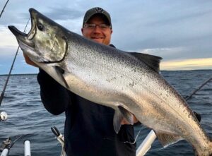 Salmon Charter Fishing Trips on Lake Michigan